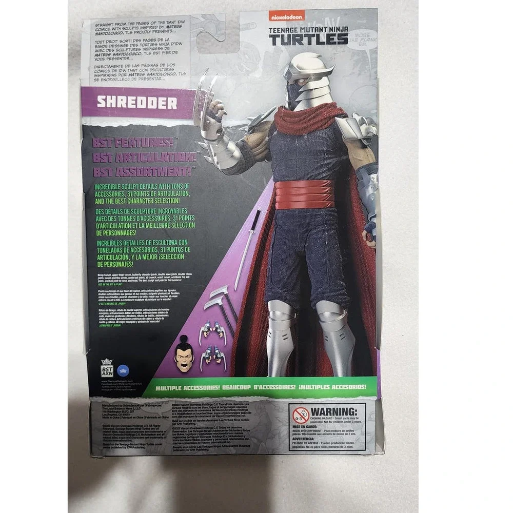 Teenage Mutant Ninja Turtles BST AXN Shredder